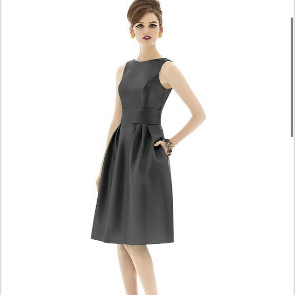 Tiffany Blue Alfred Sung Bridesmaid Dress Party Dress MOB Size 8